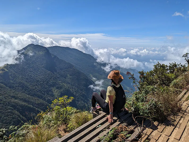 Trek to Little Adams Peak